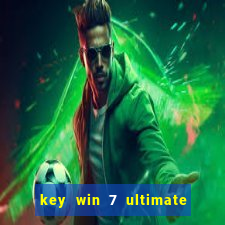 key win 7 ultimate 32 bit