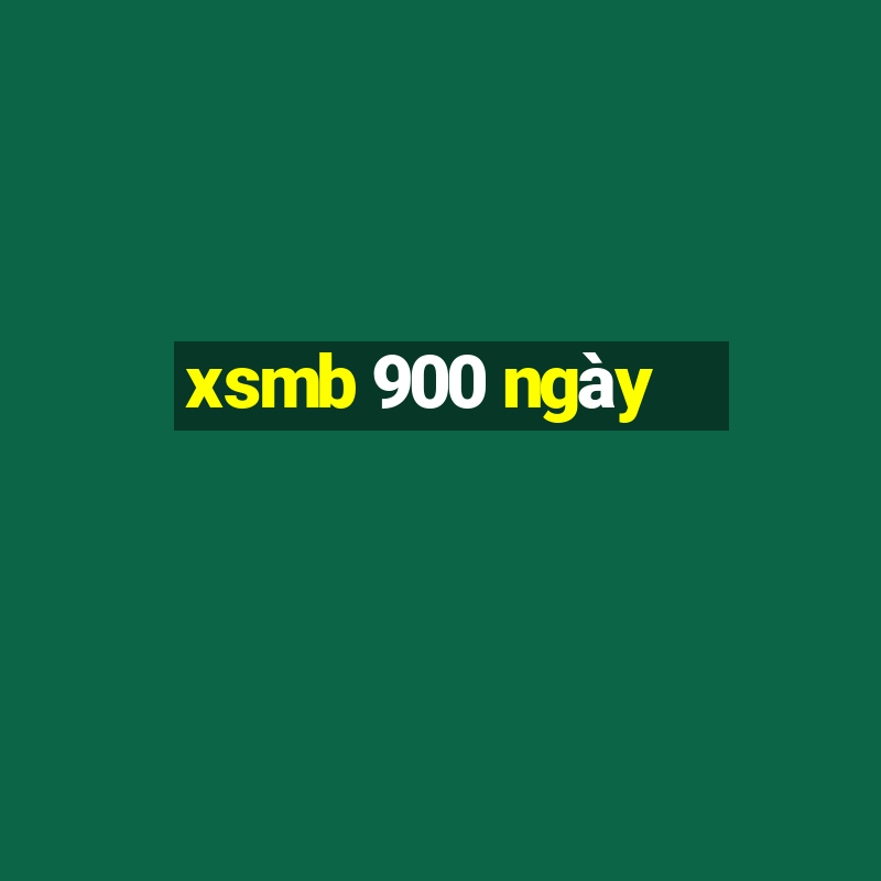 xsmb 900 ngày