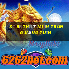 xổ số thứ 7 miền trung hàng tuần