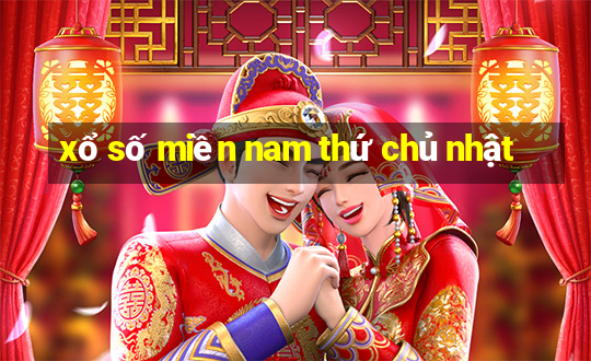 xổ số miền nam thứ chủ nhật