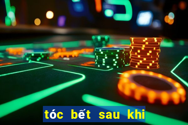 tóc bết sau khi ngủ dậy