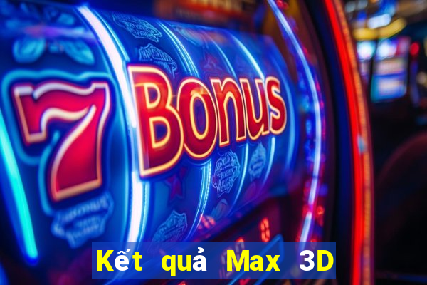 Kết quả Max 3D thứ Ba