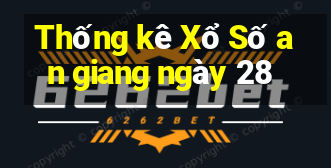 Thống kê Xổ Số an giang ngày 28