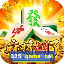 325 game bài phiên bản mới nhất