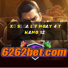 xổ số đà lạt ngày 4 tháng 12