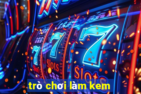 trò chơi làm kem