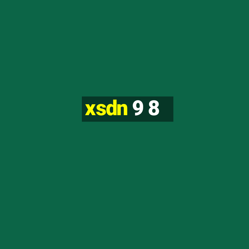 xsdn 9 8