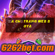 Địa chỉ trang web Boya