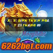 xổ số bình thuận ngày 21 tháng 09