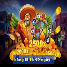 bảng lô tô 99 ngày