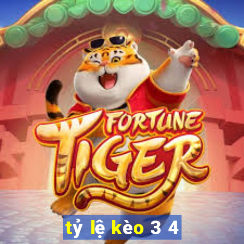 tỷ lệ kèo 3 4