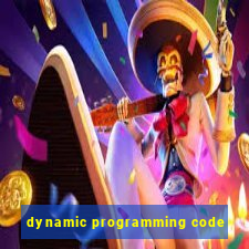 dynamic programming code