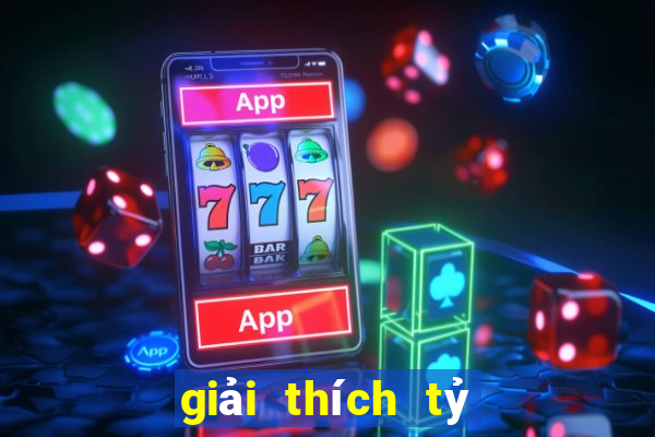 giải thích tỷ lệ kèo