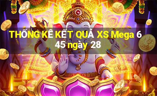 THỐNG KÊ KẾT QUẢ XS Mega 6 45 ngày 28