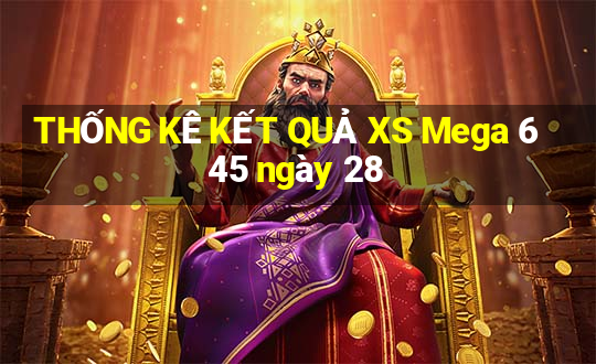 THỐNG KÊ KẾT QUẢ XS Mega 6 45 ngày 28