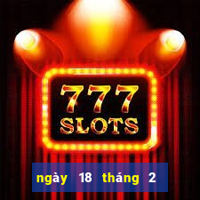 ngày 18 tháng 2 xổ số kiên giang