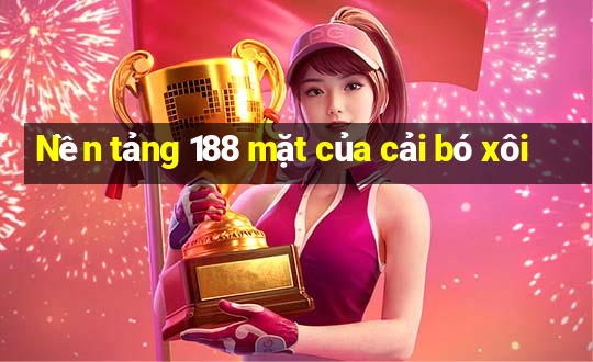 Nền tảng 188 mặt của cải bó xôi