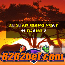 xổ số an giang ngày 11 tháng 2