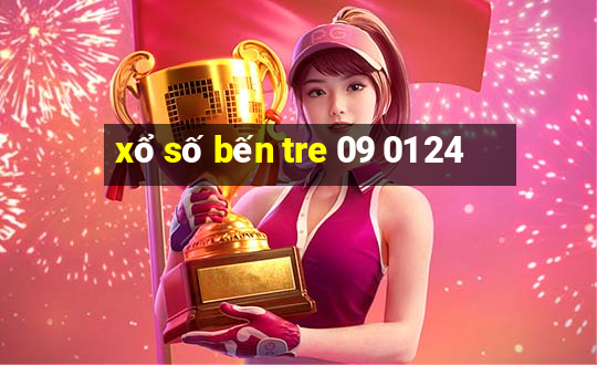 xổ số bến tre 09 01 24