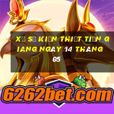 xổ số kiến thiết tiền giang ngày 14 tháng 05