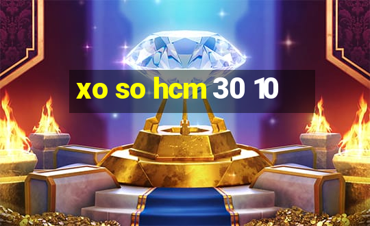 xo so hcm 30 10