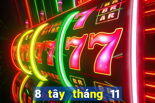 8 tây tháng 11 xổ số miền nam