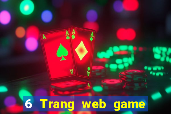 6 Trang web game bài Đăng nhập