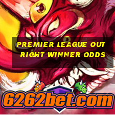 premier league outright winner odds