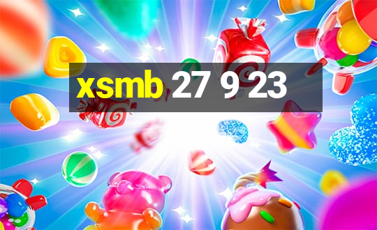 xsmb 27 9 23