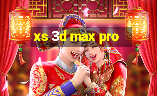 xs 3d max pro