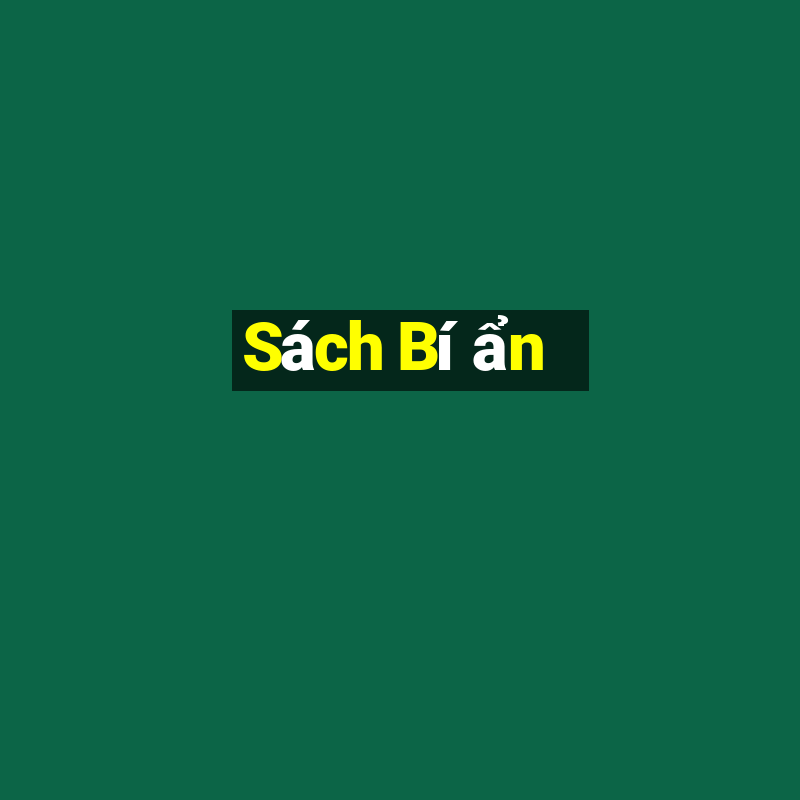 Sách Bí ẩn