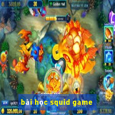 bài học squid game