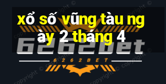 xổ số vũng tàu ngày 2 tháng 4