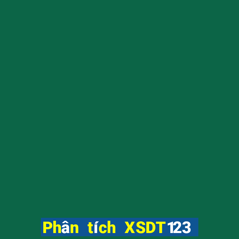 Phân tích XSDT123 Chủ Nhật