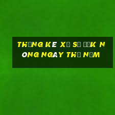 Thống kê xổ số Đắk Nông ngày thứ năm