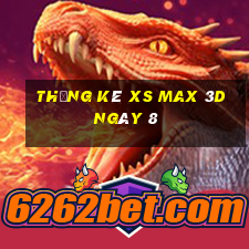 Thống kê XS Max 3D ngày 8