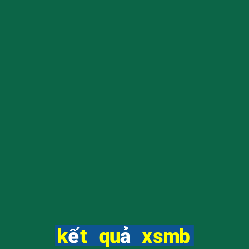 kết quả xsmb hàng ngày