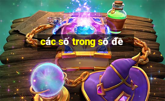 các số trong số đề