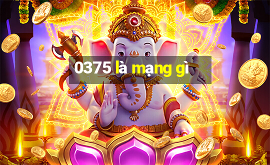 0375 là mạng gì