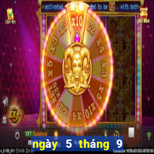 ngày 5 tháng 9 xổ số bến tre