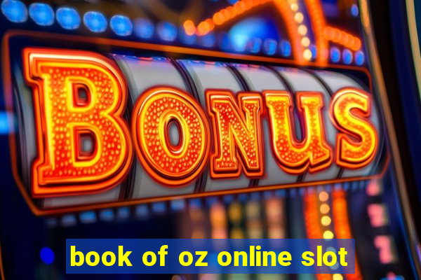 book of oz online slot