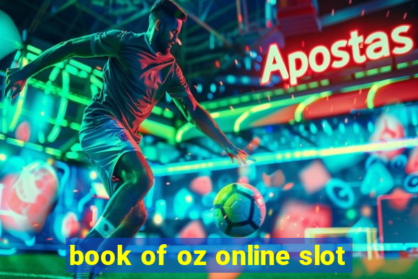 book of oz online slot