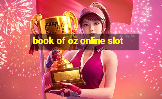 book of oz online slot