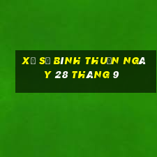 xổ số bình thuận ngày 28 tháng 9