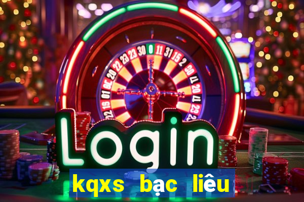 kqxs bạc liêu hôm nay