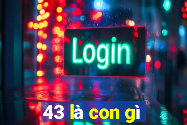 43 là con gì