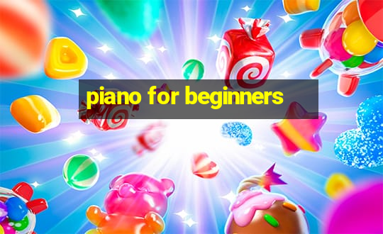 piano for beginners