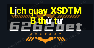 Lịch quay XSDTMB thứ tư