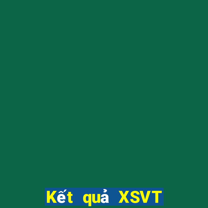 Kết quả XSVT ngày thứ năm