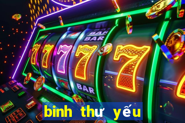 binh thư yếu lược pdf